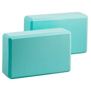 yoga-block-green-2-pieces-set