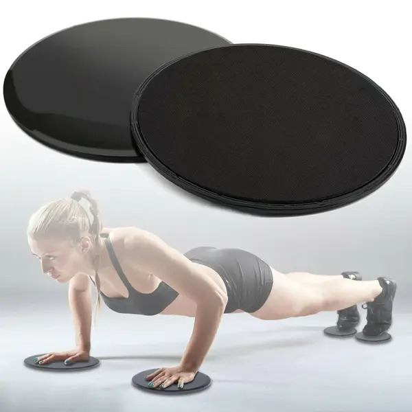 Sliding-fitness-Discs-set-2pcs-black