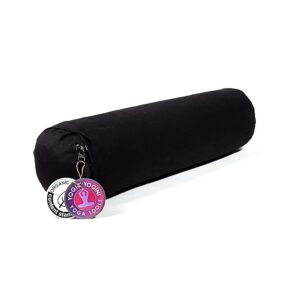 Mini-yoga-kids-bolster-black-organic-cotton