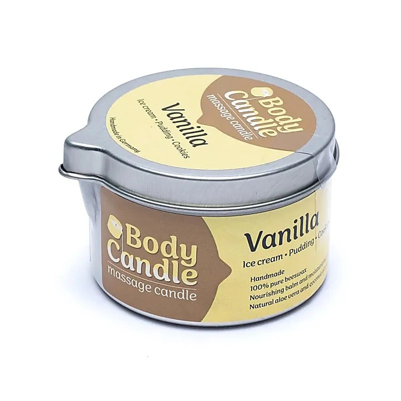 Massage-body-candle-vanilla-cookies-handmade-100-ml