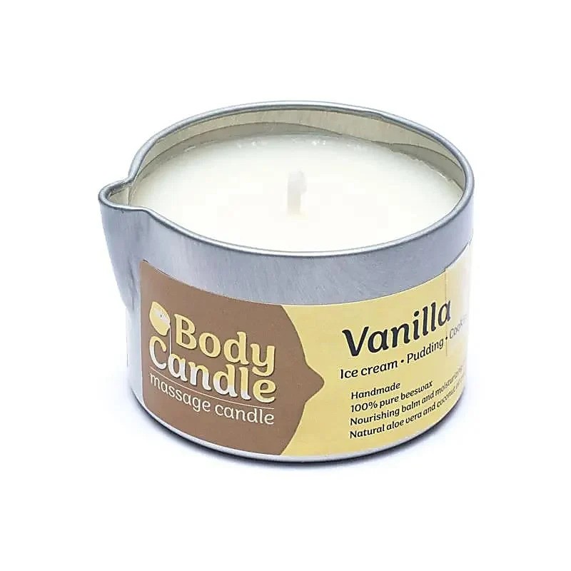 Massage-body-candle-vanilla-cookies-handmade-100ml