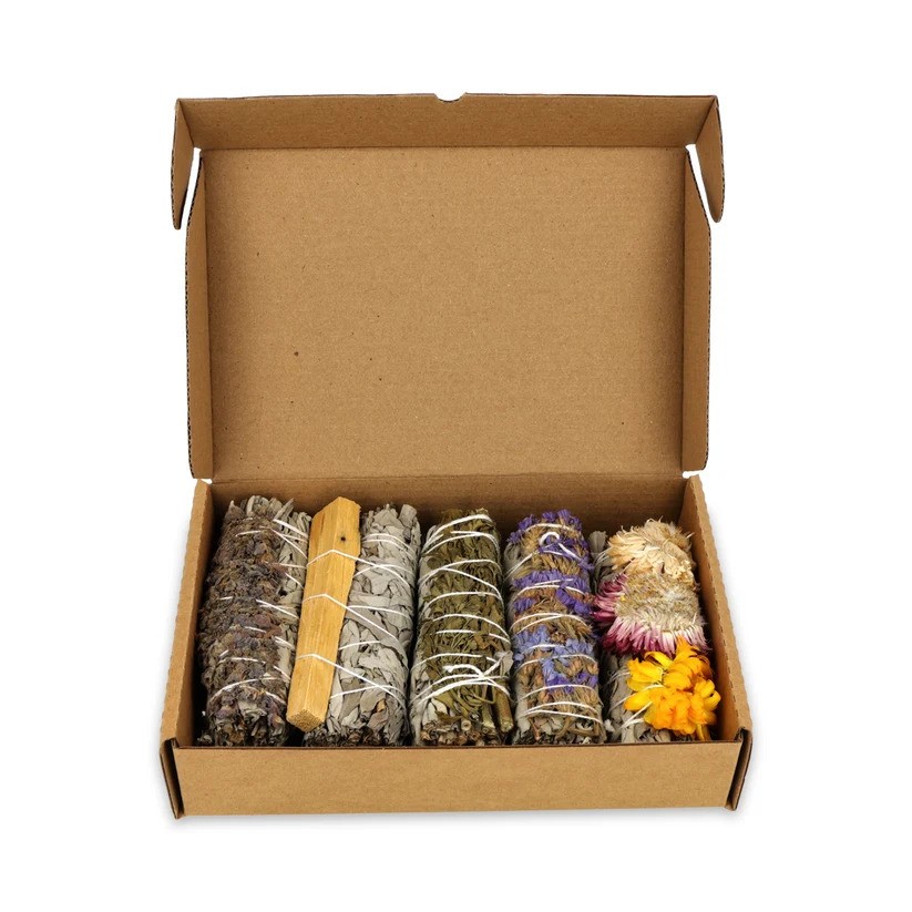White-sage-assorted-herbal-smudge-set-of-5pcs